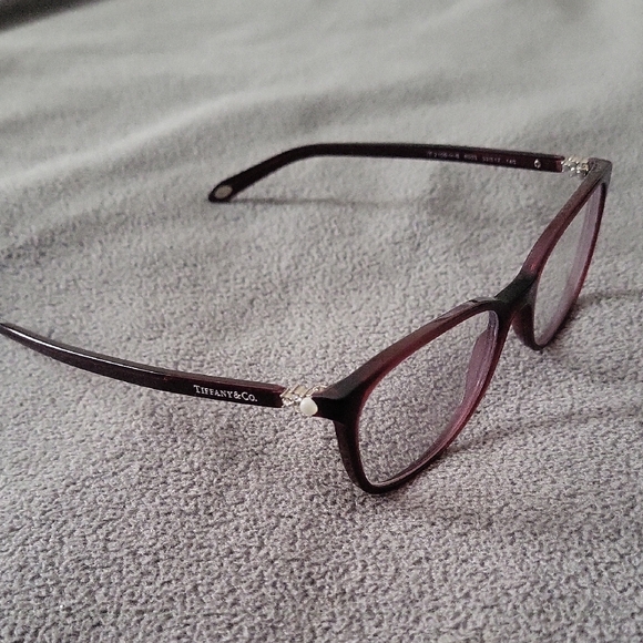 Tiffany & Co. Women's Purple Glasses - Picture 2 of 8
